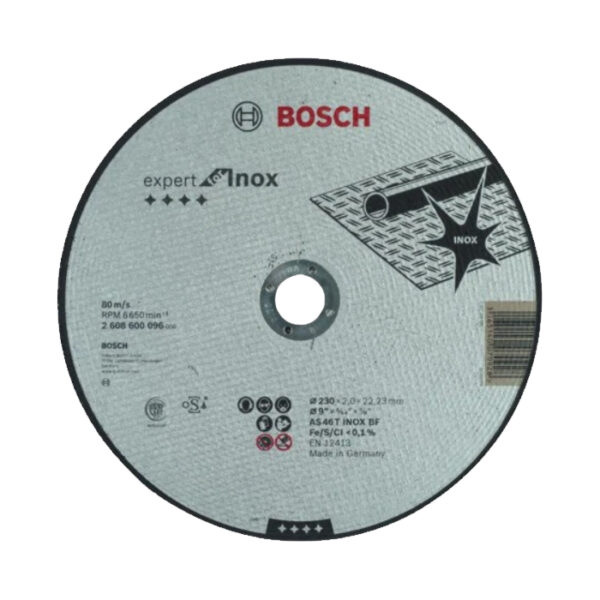 BOSCH Cutting disc Expert 230x2x22.23mm - მეტალის საჭრელი დისკი